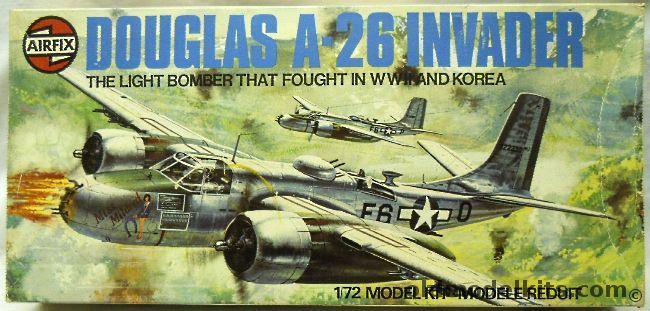 Airfix 1/72 Douglas A-26 B or C Invader - (A-26B/C), 05011-5 plastic model kit